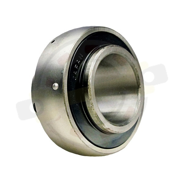 Подшипник 31,75х62х38,1/19 мм, шариковый с круглым отверстием на вал 31,75 мм, сферическое наружное кольцо. Артикул UC206-20 (Asahi) - детальная фотография