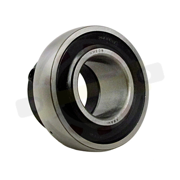 Подшипник 30х62х35,7/16 мм, шариковый с круглым отверстием на вал 30 мм, сферическое наружное кольцо. Артикул KH206GAE (Asahi)