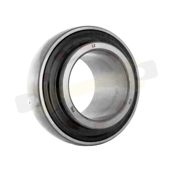  Подшипник 55,5625х100х55,6/25 мм, с круглым отверстием на вал 55,5625 мм, сферическое наружное кольцо. Артикул LE211-203-2F (FKL) - детальное фотография