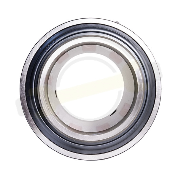  Подшипник 85х150х85,7/34 мм, шариковый с круглым отверстием на вал 85 мм, сферическое наружное кольцо. Артикул UC217 (Asahi) - детальное фотография