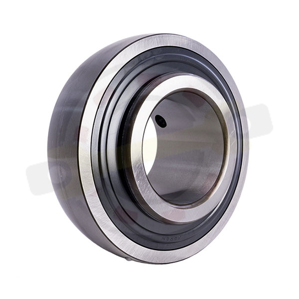 Подшипник 100х215х108/54 мм, шариковый с круглым отверстием на вал 100 мм, сферическое наружное кольцо. Артикул UC320 (Asahi) - детальная фотография