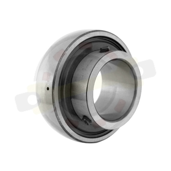 Подшипник 35х72х33/19 мм, шариковый с круглым отверстием на вал 35 мм, сферическое наружное кольцо. Артикул UE207-2S (FKL) - детальная фотография