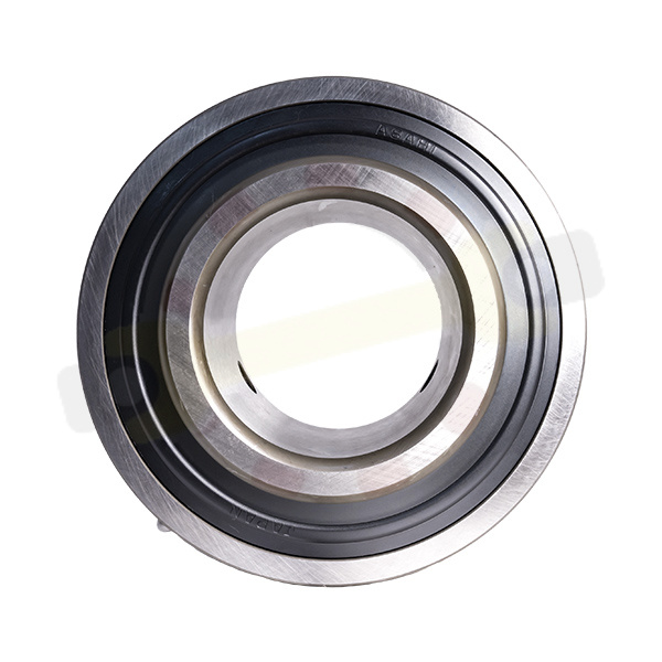 Подшипник 85х180х96/46 мм, шариковый с круглым отверстием на вал 85 мм, сферическое наружное кольцо. Артикул UC317 (Asahi) - детальная фотография