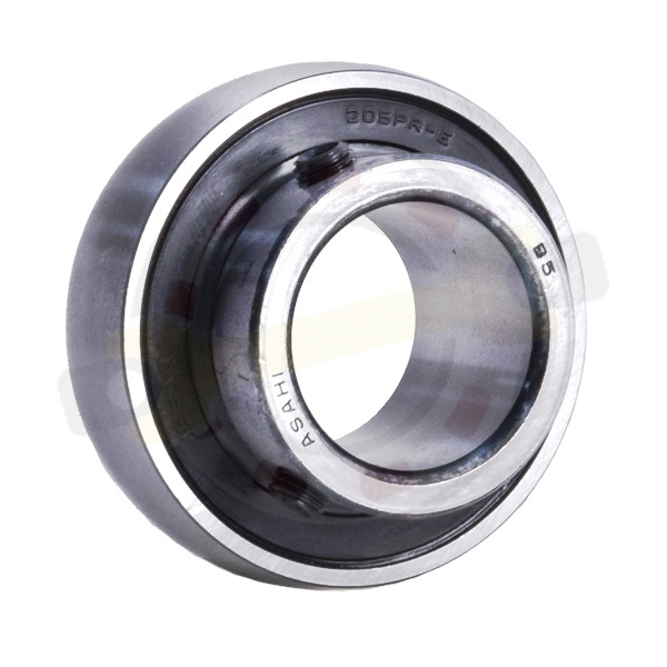 Подшипник 25х52х27/15 мм, шариковый с круглым отверстием на вал 25 мм, сферическое наружное кольцо. Артикул B5 (Asahi)