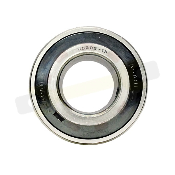 Подшипник 30,1625х62х38,1/19 мм, шариковый с круглым отверстием на вал 30,162 мм, сферическое наружное кольцо. Артикул UC206-19 (Asahi) - детальная фотография