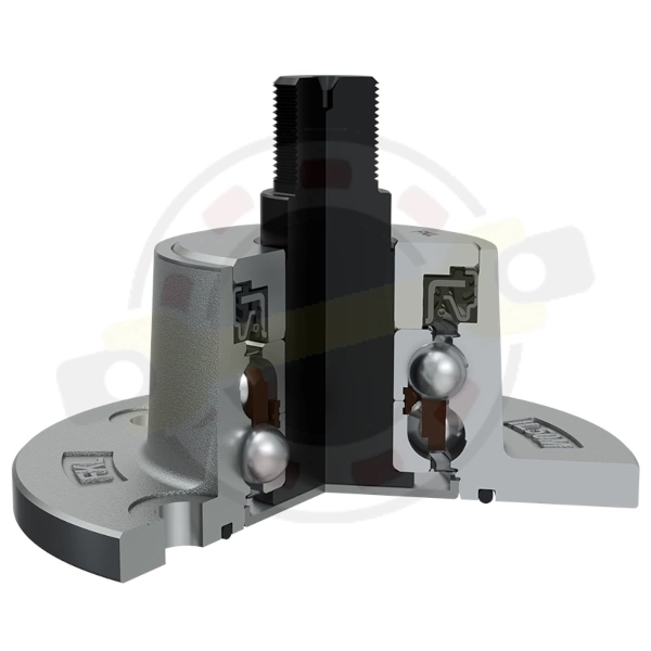 Ступица режущего узла AgroPoint, с валом 30 мм, 4 отверстия крепления диска. Артикул IL50-105/4H-M24x1.5-RH (FKL) - детальная фотография