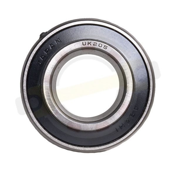  Подшипник 20/25х52х23/17 мм, с коническим круглым отверстием на вал 20/25 мм, сферическое наружное кольцо. Артикул UK205 (Asahi) - детальное фотография
