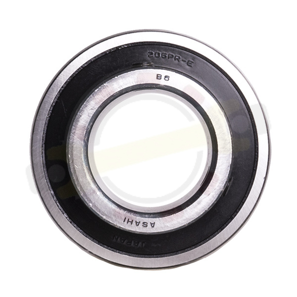 Подшипник 30х62х30,3/16 мм, шариковый с круглым отверстием на вал 30 мм, сферическое наружное кольцо. Артикул B6 (Asahi) - детальная фотография