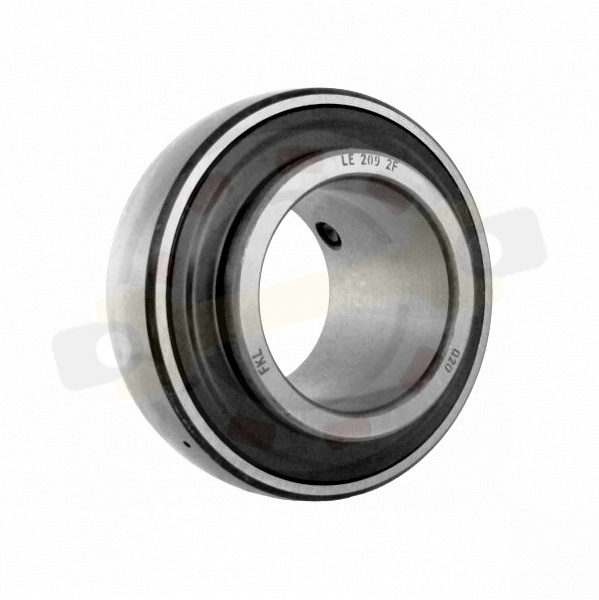 Подшипник 45х85х49,2/22 мм, шариковый с круглым отверстием на вал 45 мм, сферическое наружное кольцо. Артикул LE209-2F (FKL) - детальная фотография