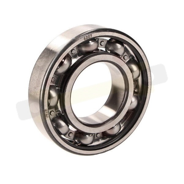 Подшипник 35х72х17 мм, шариковый однорядный на вал 35 мм, открытый. Артикул 6207 (FAG) - детальная фотография