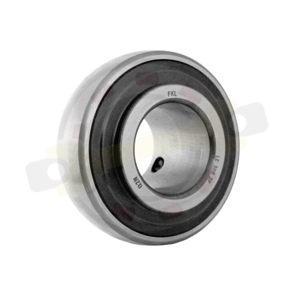 Подшипник 40х90х52/27 мм, шариковый с круглым отверстием на вал 40 мм, сферическое наружное кольцо. Артикул LE308-2F (FKL) - детальная фотография