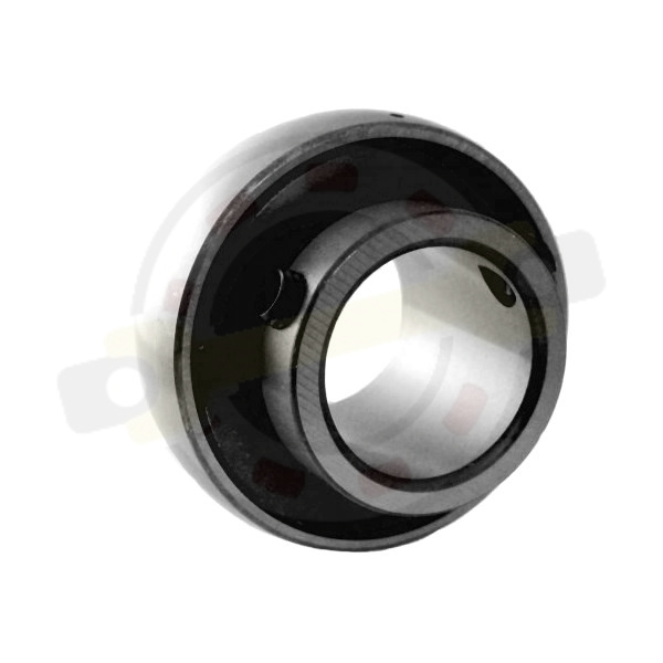  Подшипник 25,4х52х34,1/15 мм, шариковый с круглым отверстием на вал 25,4 мм, сферическое наружное кольцо. Артикул LE205-100-2F (FKL) - детальное фотография