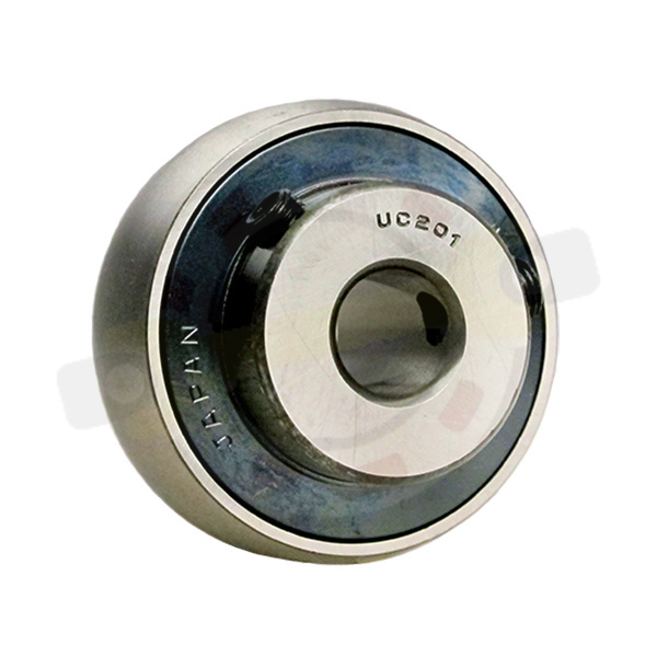 Детальное фото Подшипник 15х47х31/17 мм, шариковый с круглым отверстием на вал 15 мм, сферическое наружное кольцо. Артикул UC202 (Asahi)