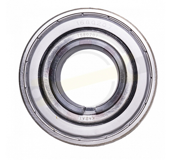  Подшипник 35х80х36/21 мм, шариковый на вал 35 мм, сферическое наружное кольцо. Артикул 1680207 (Kabat) - детальное фотография