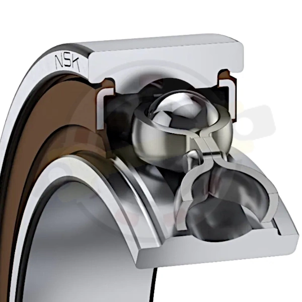 Подшипник 10х22х6 мм, шариковый однорядный на вал 10 мм, закрытый - детальная фотография