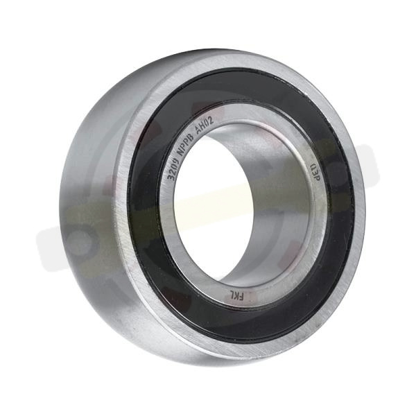  Подшипник шариковый двухрядный на вал 45 мм, сферическое наружное кольцо. Артикул 3209NPPB.AH02 (FKL) - детальное фотография