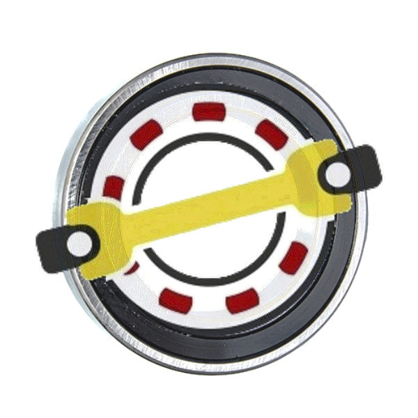 Подшипник 80х125х22 мм, шариковый однорядный на вал 80 мм, закрытый. Артикул 6016-2RS (FKL) - детальная фотография