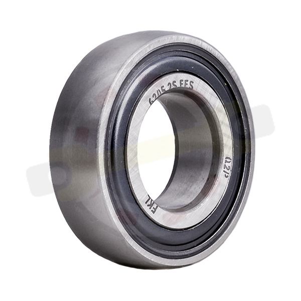 Подшипник 25х52х15 мм, шариковый однорядный на вал 25 мм, закрытый, сферическое наружное кольцо. Артикул 6205-2S.EES (FKL)