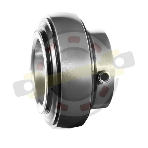 Подшипник 60х110х65,1/26 мм, сферическое наружное кольцо, усиленное уплотнение, ограничение 500 об/мин, без смазочного отверстия. Артикул LE212-2TB.H (FKL)