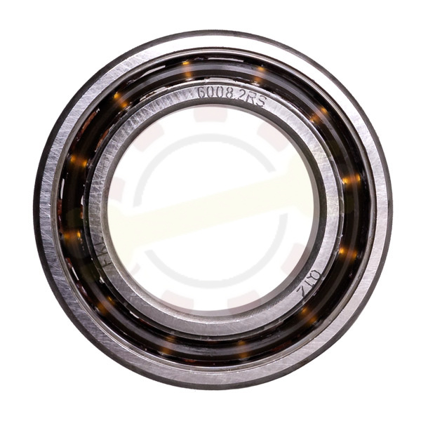 Подшипник 40х68х15 мм, шариковый однорядный на вал 40 мм, открытый, увеличен тепловой зазор. Артикул 6008С3 (FKL) - детальная фотография