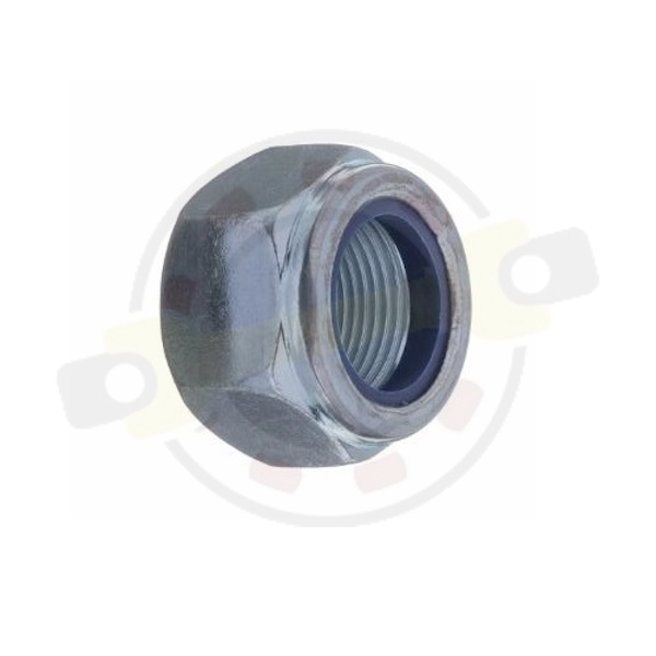 Гайка шестигранная DIN 985, резьба M22x1,5 сталь, оцинкованная, класс 8.8. Артикул 9852215 (Kramp)