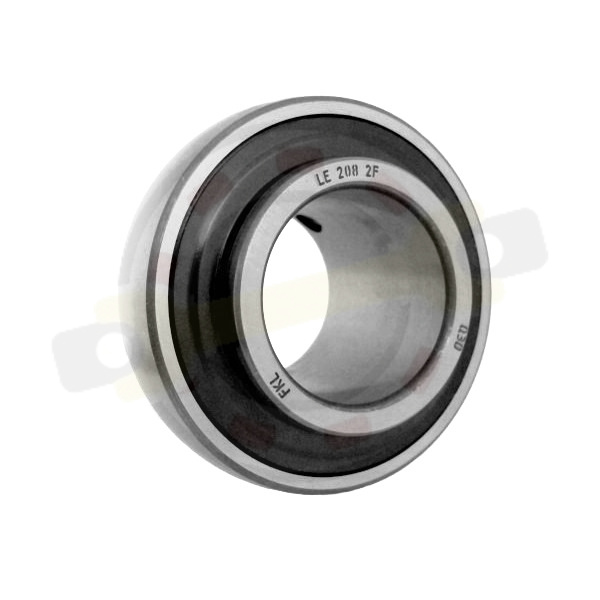 Подшипник 40х80х49,2/21 мм, шариковый с круглым отверстием на вал 40 мм, сферическое наружное кольцо. Артикул LE208-2F (FKL) - детальная фотография
