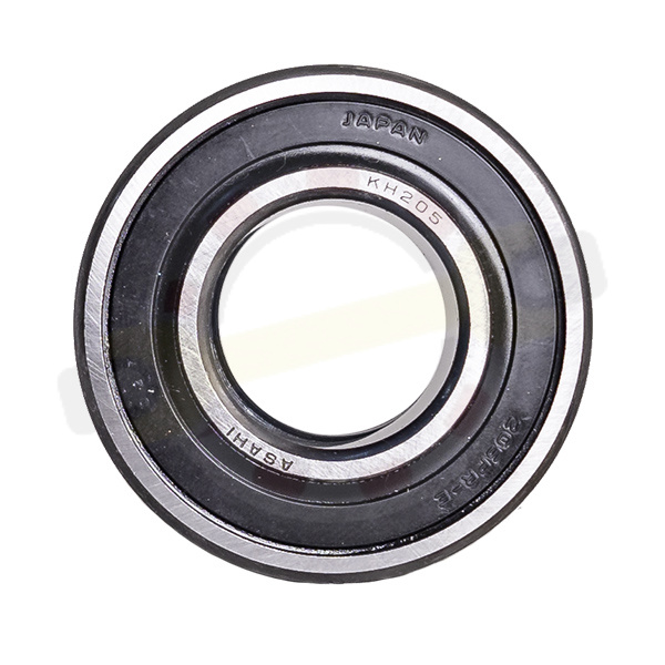 Подшипник 25х52х31/15 мм, шариковый с круглым отверстием на вал 25 мм, цилиндрическое наружное кольцо. Артикул KHR205AE (Asahi) - детальная фотография