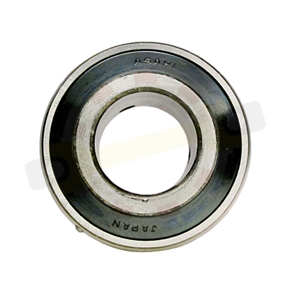  Подшипник 28,575х62х38,1/19 мм, шариковый с круглым отверстием на вал 28,575 мм, сферическое наружное кольцо. Артикул UC206-18 (Asahi) - детальное фотография