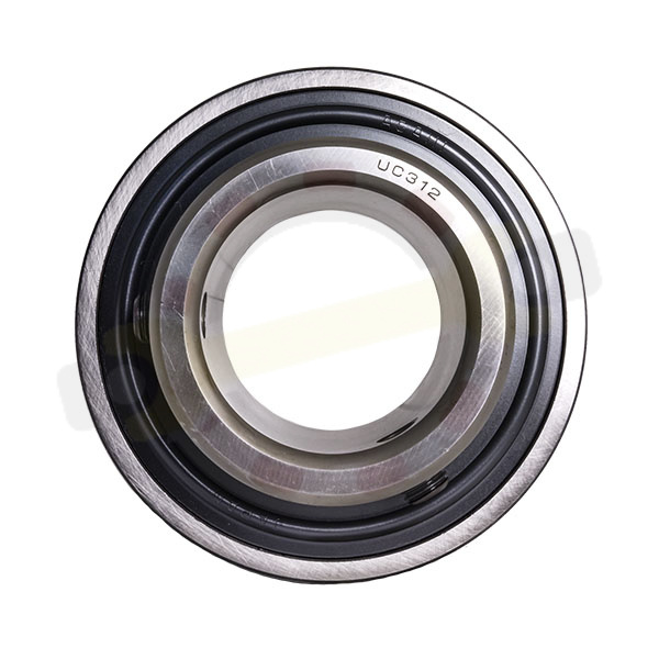 Подшипник 60х130х71/36 мм, шариковый с круглым отверстием на вал 60 мм, сферическое наружное кольцо. Артикул UC312 (Asahi) - детальная фотография