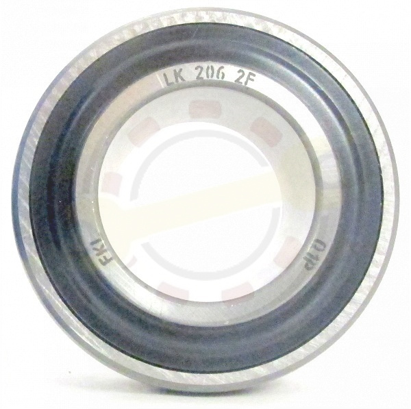  Подшипник 25/30х62х26/18 мм, c коническим кргулым отверстием на вал 25/30 мм, сферическое наружное кольцо. Артикул LK206-2F (FKL) - детальное фотография