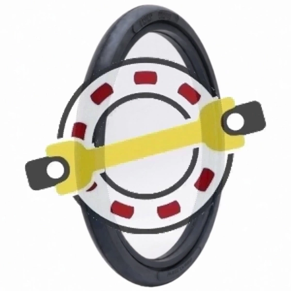 Бандаж Farmflex 310х25 мм, профиль гладкий L, твердость 60S. Артикул 005330.00 (Otico) - детальная фотография