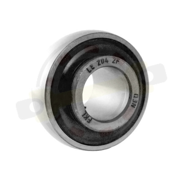 Подшипник 20х47х31/14 мм, шариковый с круглым отверстием на вал 20 мм, сферическое наружное кольцо. Артикул LE204-2F (FKL) - детальная фотография