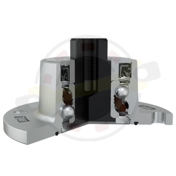 Ступица режущего узла AgroPoint, с валом 31 мм с резьбовым отверстием 3/4-16 UNF, 4 отверстия крепления диска. Артикул IL60-133/4H-3/4-16UNF (FKL) - детальная фотография