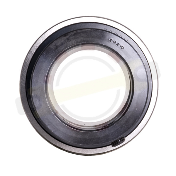 Подшипник 50х90х62,7/23 мм, шариковый с круглым отверстием на вал 50 мм, сферическое наружное кольцо. Артикул UG210+ER (Asahi) - детальная фотография