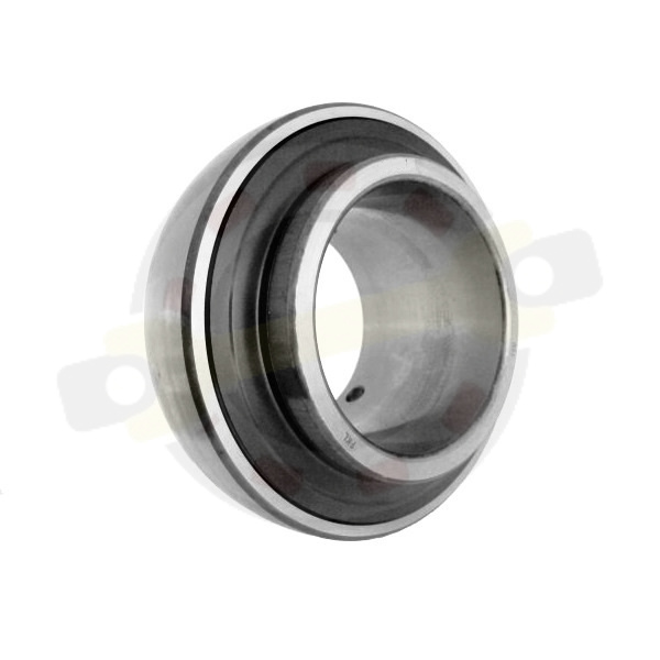 Подшипник 100х180х98,4/40 мм, шариковый с круглым отверстием на вал 100 мм, сферическое наружное кольцо. Артикул LE220-2F (FKL) - детальная фотография