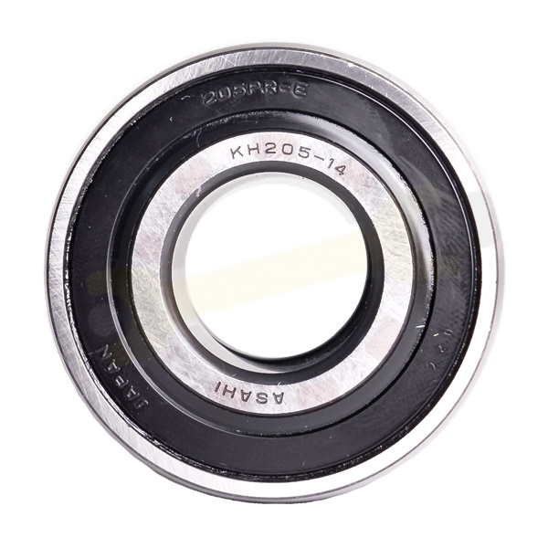 Подшипник 22,225х52х31/15 мм, шариковый с круглым отверстием на вал 22,225 мм, сферическое наружное кольцо. Артикул KH205-14GAE (Asahi) - детальная фотография