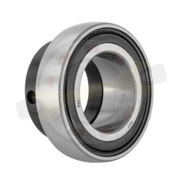 Подшипник 49,2125х90х43,7/22 мм, шариковый с круглым отверстием на вал 49,2125 мм, сферическое наружное кольцо. Артикул UY210-115-2S (FKL) - детальная фотография