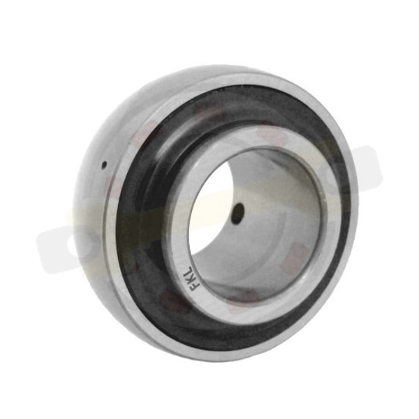  Подшипник 20,6375х52х34,1/15 мм, шариковый с круглым отверстием на вал 20,6375 мм, сферическое наружное кольцо. Артикул LE205-013-2F (FKL) - детальное фотография