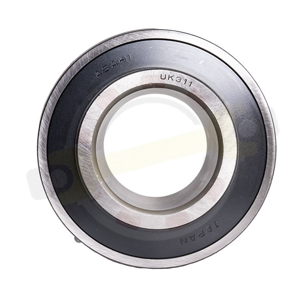 Подшипник c коническим круглым отверстием на вал 55 мм, сферическое наружное кольцо. Артикул UK311 (Asahi) - детальная фотография